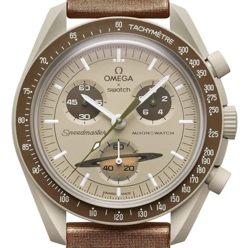 Relógio Swatch X Omega Moonswatch Speedmaster Saturn Crono