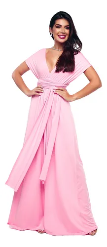 Vestido de festa longo multiformas cheap de amarrar