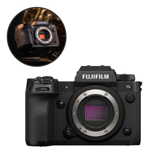 Câmera Digital Mirrorless Fujifilm X-h2s Preta
