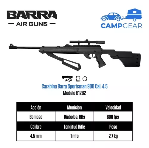 Carabina Aire Comprimido Sportsman 900 Y Mira Telescopica