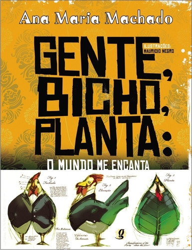 Gente, Bicho, Planta: Gente, Bicho, Planta: O Mundo Me Encanta, de Machado, Ana Maria. Série Ana Maria Machado Editora Grupo Editorial Global, capa mole em português, 2009