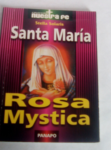 Libro De Bolsillo Santa María Rosa Mystica