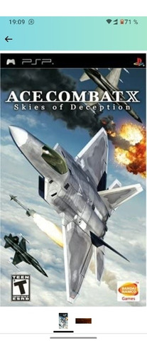 Psp Ace Combat X Skies Of Deception Nuevo Sellado 