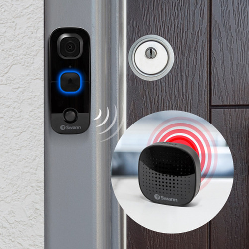 Swann Cam Wifi Reflector, Combo Con Timbre Smart Y Melodia