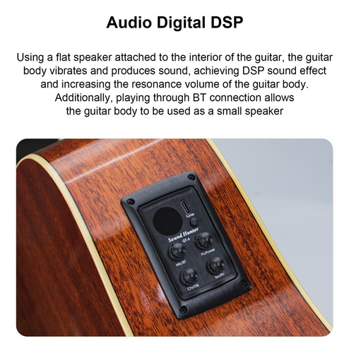 Para Resonance Sound Pickup Guitar Resonant Pickup For Gu