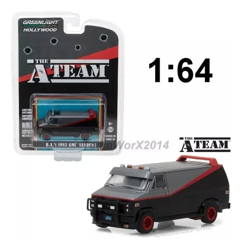 Carro A Team Gmc Vandura Los Magnificos 1/64