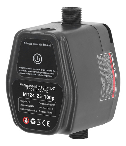 Bomba De Refuerzo Automática, Motor De Corriente Continua Si