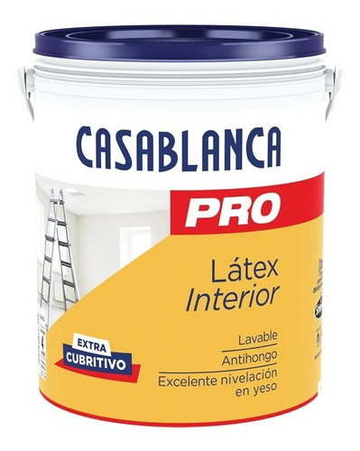 Casablanca Pro Pintura Látex Interior X 10 Lts