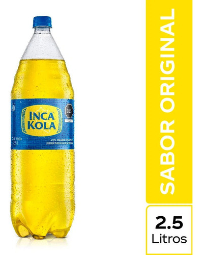 Inca Kola 2 Litros Y Medio PerĂș Sabor Original