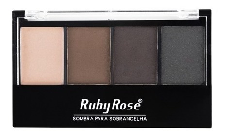 Trio De Sombra Para Sobrancelha Com Primer Ruby Rose Hb9354