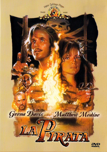 Dvd - La Pirata - Cutthroat Island - Geena Davis (Usado)