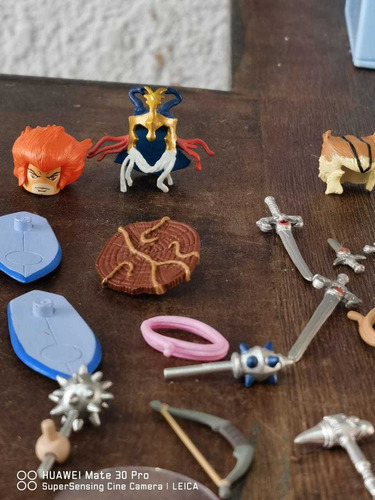 Minimates Thundercats Lote Accesorios Y Armas (Usado)