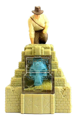 Figura Piramide Indiana Jones Reino Calavera Cristal Burger