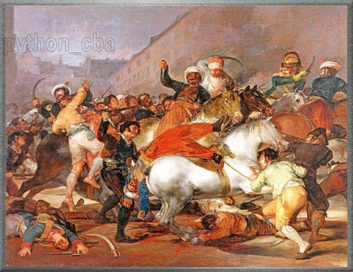 Cuadro El 2 De Mayo De 1808 De Francisco De Goya - De 1814