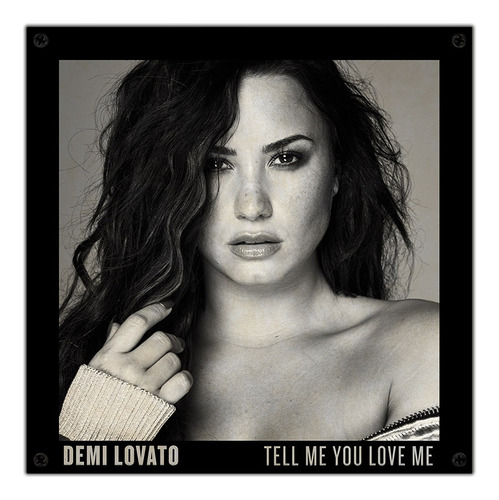 #464 - Cuadro Vintage 30 X 30 - Demi Lovato Música Poster 