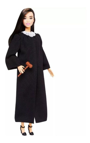 Barbie Juíza Direito Com Cabelo Preto Melhor Preço Mattel