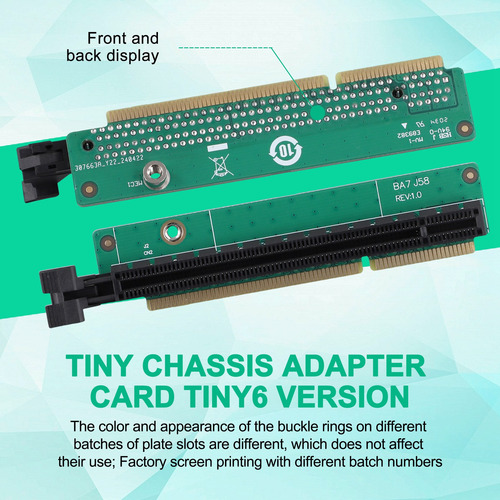 Tarjeta Adaptadora De Tarjeta Gráfica Pci-e 16x Tiny 6 Riser