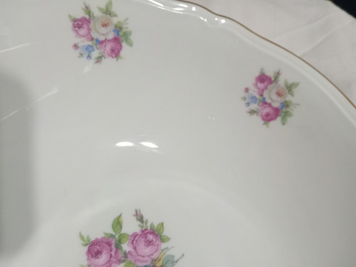 Bols Ensaladera Porcelana Verbano No Se Envia Blanco (Usado)
