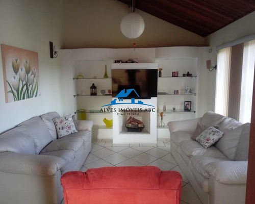 Imagem 13 de 30 de Sobrado Mobiliado Venda Porteira Fechada 3 Dormitórios 3 Suítes 1 Closet 4 Vagas Cobertas 4 Banheiros Mezanino Sótão Em Santo André Sp - Ca00201 - 69555243