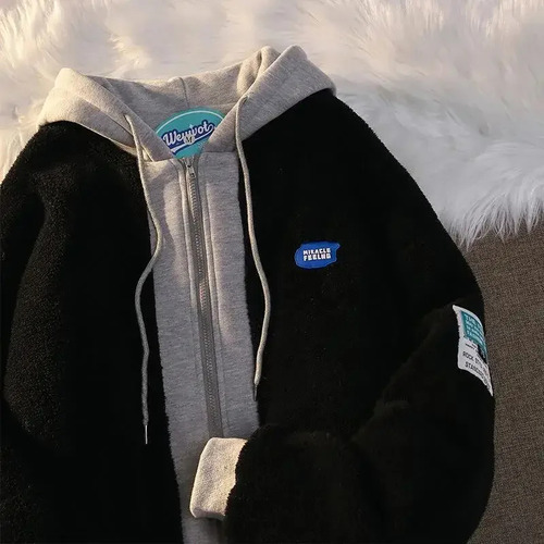 Sudadera De Invierno Con Capucha Y Forro Polar Para Mujer