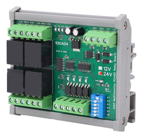 Relay Module Rs485 4 Channel Rtu Pcb Board Housing