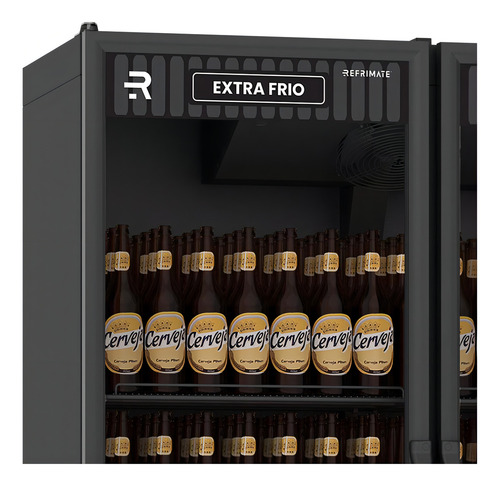 Visa Cooler Cerveja 800l 2 Porta -5ºc Vcef2pb 220v Refrimate