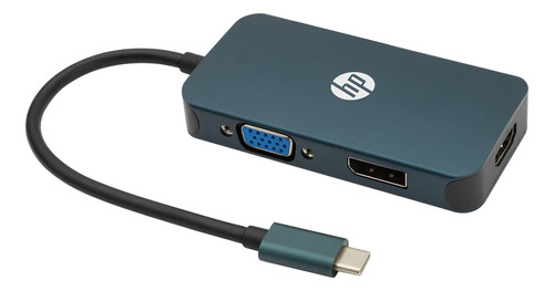 Adaptador Usb-c A Hub Hdmi Vga Dp Ct200