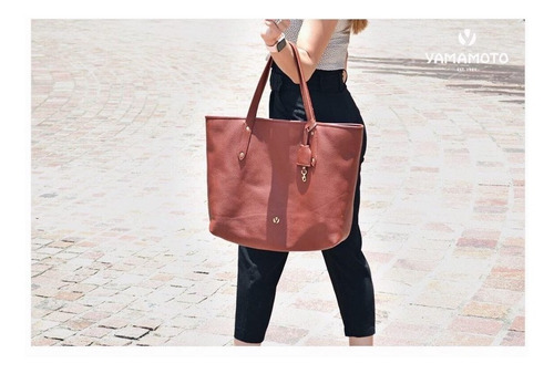 Imagen 7 de 7 de Bolsa Tote De Piel Para Mujer Casual Nadja Yamamoto