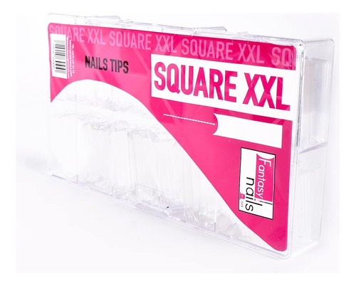 Caja C/500 Tips Square Xxl Fantasy Nails