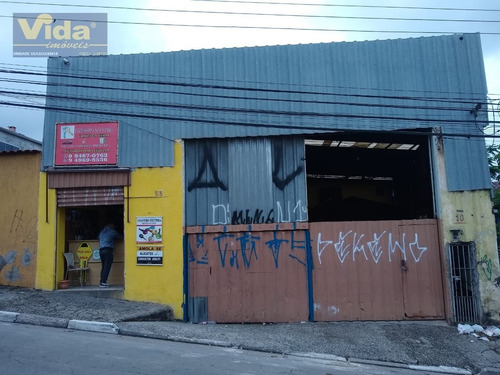 Galpão Com 1 Casa Para Venda Em Padroeira - Osasco - 42170
