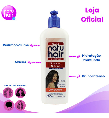 Kit Linha Sos Tradicional Natuhair