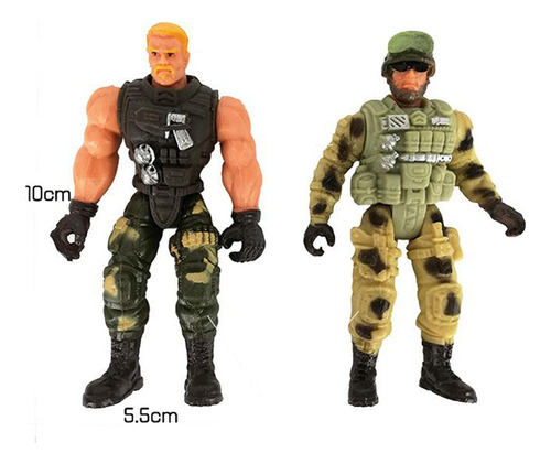 . Figura De Jogo De Guerreiro Militar Americano Para Meninos