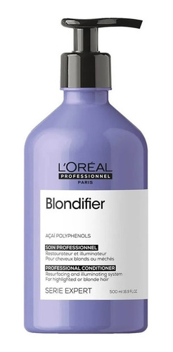 Blondifier Acondicionador Loreal Professional De 500 Ml
