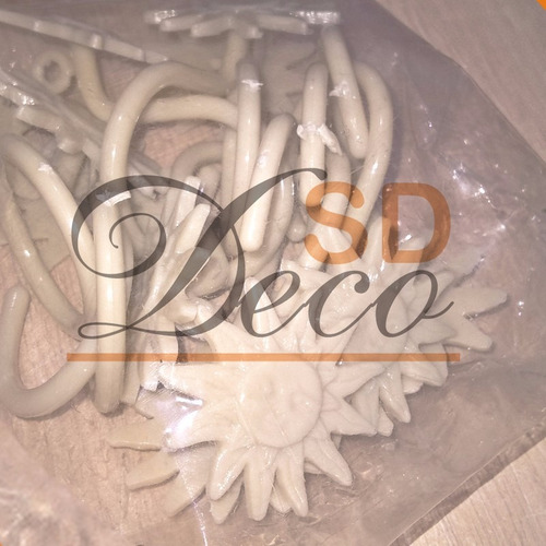 Imagen 6 de 8 de Ganchos Plásticos P/ Cortina De Baño Blanco, Beige - Sd Deco