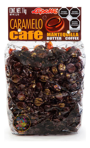 Laposse Caramelo Café Y Mantequilla Bolsa Granel 1 Kg