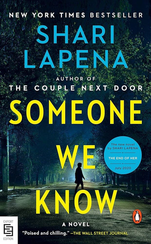 Someone We Know, De Shari Lapena. Editorial Penguin Books, Tapa Blanda, Edición 1 En Inglés