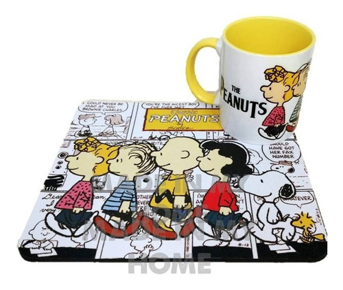 Imagen 1 de 1 de Taza Más Pad  Charlie Brown Snoopy Peanuts