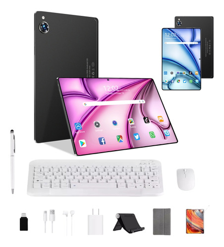 Tablet 11.6''m10 512gb+12gb Android13 Sim Con Teclado