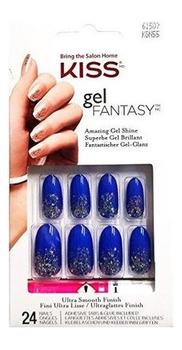 Kiss Gel Fantasy Ready-to-wear Gel 24 Unas Kgn55 Anastasia