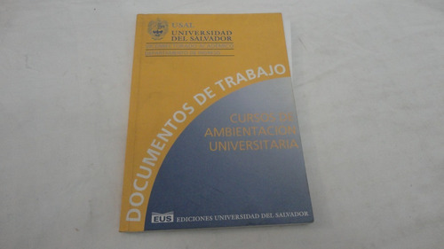 Documento De Trabajo- Universidad Del Salvador