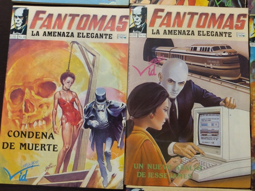 Fantomas La Amenaza Elegante Num. 41 Al 50 (Usado)
