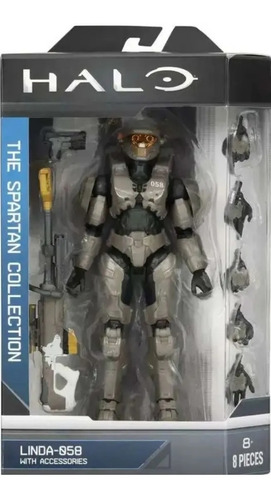 Halo The Spartan Collection Linda-058 Series 6 8pzs