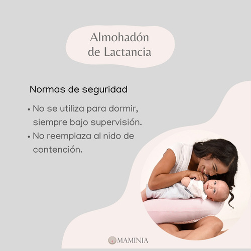 Imagen 4 de 7 de Almohadon De Lactancia Maminia Para Amamantar