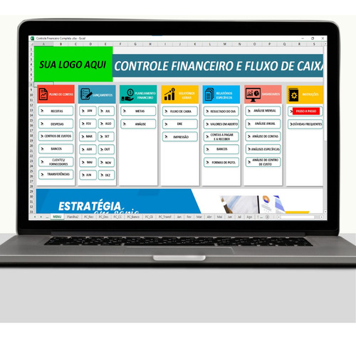 Planilha De Controle Financeiro Completa E Automatizada
