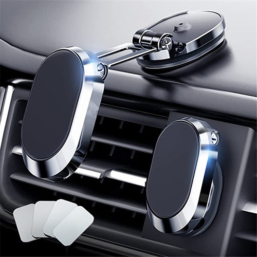 Suporte De Telefone Magnético Dobrável Para Carro Air Vent M