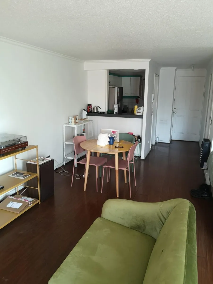 Imagen 1 de 7 de Agradable Departamento De Un Ambiente En Providencia