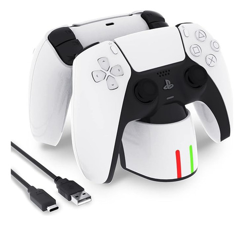 Base De Carga X2 Para Control Joystick Mando Dualsense Ps5