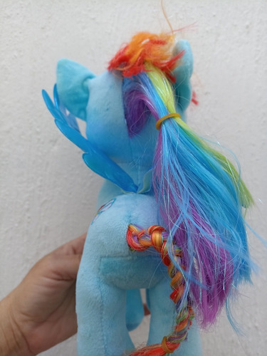 Peluche Pony Pelo Largo, Rainbow 22cm