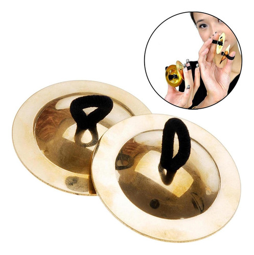 Instrumento De Fiesta Para Niños De Platillo De Dorado