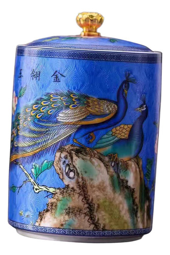 Contenedor De Almacenamiento De Té, Bote De Té De Azul